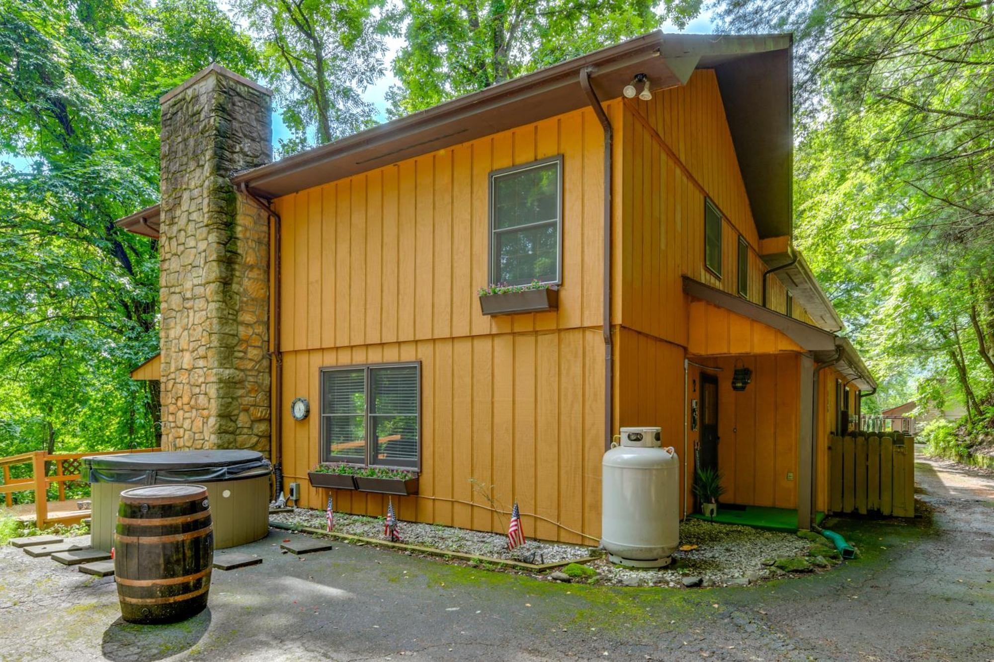 Maggie Valley Townhome In Smoky Mountain Foothills Kültér fotó