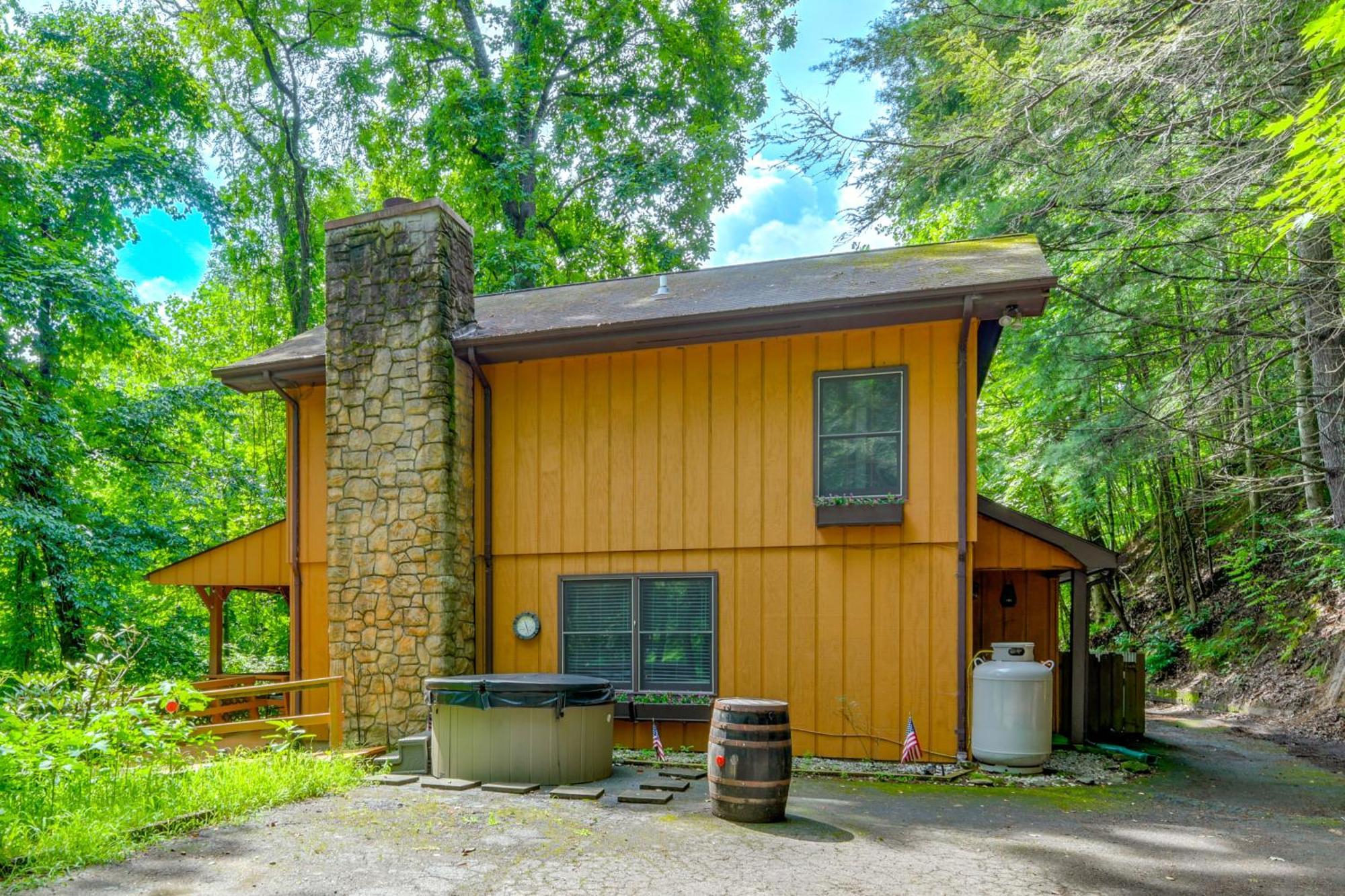 Maggie Valley Townhome In Smoky Mountain Foothills Kültér fotó